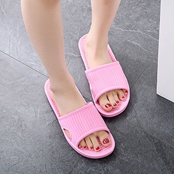 Xucatan Women's EVA Slippers, Lightweight Shower Slides with Non Slip Sole, Breathable Hollow Upper Indoor Outdoor Sandals, Versatile Home Beach Footwear Gift