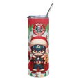 thumbnail image 2 of Termo Tumbler + Mouse Pad SVART 20 oz diseño Capitan America Chibi Feliz navidad, 2 of 5