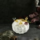 thumbnail image 4 of Figurita de Calabaza Soplada a Mano, Calabaza de Cristal, de Colección, Decoraciones de Halloween y Acción de Gracias, Transparente, 4 of 6