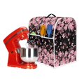 thumbnail image 2 of ZIATUBLES Kitchen Mixer Dust Cover Washable Appliance Cover with Front Storage Pockets Washable Kitchen Decor Accessories Compatible with 4.5-5 Quart, Butterfly Peach Blossom, 2 of 7