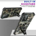 thumbnail image 7 of Camouflage Magnetic Kickstand Case for Samsung Galaxy Note20 Ultra, Military Grade Heavy Duty Shockproof Protection Army Camo Phone Cover for Samsung Galaxy Note20 Ultra Army Green, 7 of 7