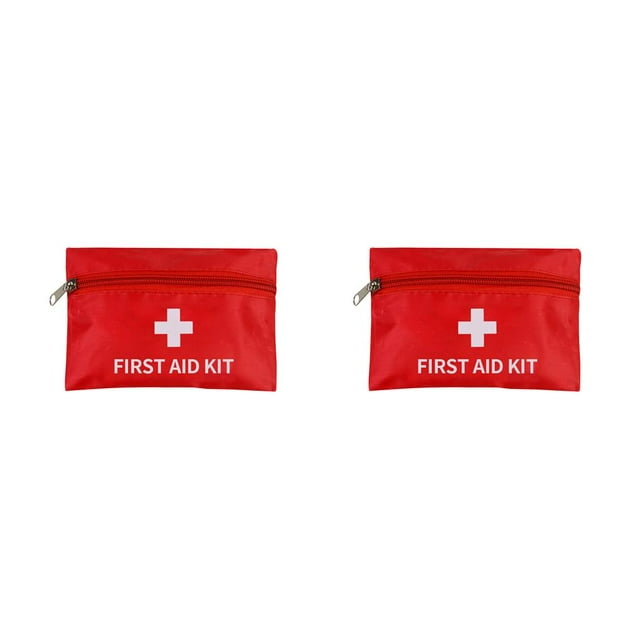 ziyahi Emergency Bag Empty Waterproof Portable Prep Pads Pouch with Zipper Rescue Case Camping Riding Survival Carrying 2Set