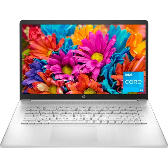 HP 17 17.3" FHD Business & Student Laptop Computer, Intel Core i3-1215U, up to 4.40GHz, 16GB RAM, 1TB SSD, Long Battery Life, Wi-Fi 5, Bluetooth, HDMI, Windows 11 Pro Silver
