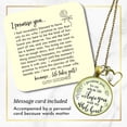 thumbnail image 2 of Love Wife Promise Whole Life Necklace Gutsy Goodness Female Adult Bronze Metal Jewelry, 2 of 7