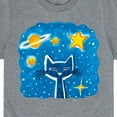 thumbnail image 3 of Pete The Cat - Imagination Space Dream - Toddler And Youth Short Sleeve Graphic T-Shirt, 3 of 6