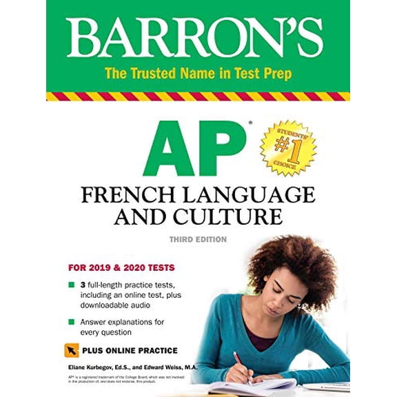 Pre-Owned AP French Language and Culture with Online Practice Tests & Audio (Paperback) 143801175X 9781438011752