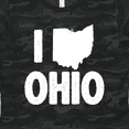 thumbnail image 4 of Inktastic I Love Ohio with State Silhouette Women's T-Shirt, 4 of 5