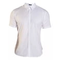 thumbnail image 1 of Camisa Stretch De Manga Corta Para Caballero Slim Fit Blanca, 1 of 8