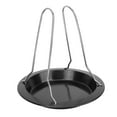 thumbnail image 3 of Removable Roasting Pan  Rack Set, Durable Stainless Steel, Ideal For Roasting  Outdoor BBQ, 3 of 6