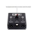 thumbnail image 4 of 2X Manual de Fuente de Audio Balanceada XLR 2 en 1 Salida o 1 Entrada y 2 Salidas, 2 Machos y 1 Hembra para Mezclador de Tarjeta de Sonido de Micrófono., 4 of 8