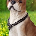 thumbnail image 4 of Happy Date Chain Dog Training Choke Collar, Adjustable Stainless Steel Chain Slip Collar, Strong, Durable, Weather Proof, Tarnish Resistant Metal Chain, Best for Small Medium Large Dogs, 4 of 8