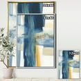 thumbnail image 3 of Designart ' Indigo Panel VI ' Glam Modern Framed Canvas, 3 of 3