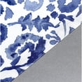 thumbnail image 4 of DriftAway Julia Waterfall Watercolor Blooming Flower Thermal Insulated Energy Saving Window Curtain Valance for Living Room Bedroom 2 Layers Rod Pocket 18"L x 52"W Plus 2" Header Blush, 4 of 5