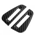 thumbnail image 3 of Cubierta de ventilación cubierta de ventilación 2 piezas de fibra de carbono moldura de ventilación fibra de carbono para XE F-PACE ANGGREK Otros, 3 of 8