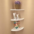 thumbnail image 1 of Juego de estantes de pared de 3,20 cm, estantes de pared rústicos de madera, carga máxima de 4 kg para sala de estar, dormitorio, oficina, baño o cocina, 1 of 5