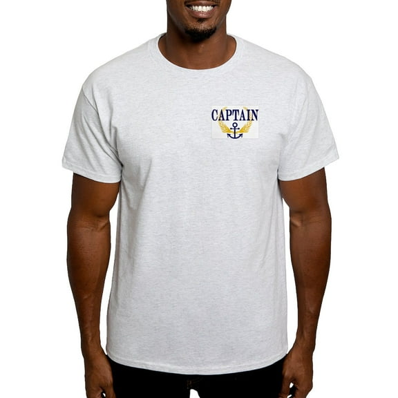 CafePress - CAPTAIN Light T Shirt - Men's Classic Graphic T-Shirt