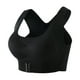 thumbnail image 1 of Sujetador sin aros con espalda bonita para mujer: sujetador deportivo push up dos en uno, nailon, tallas M-XXXXXL, cierre delantero, para todas las estaciones, tallas grandes, 1 of 5