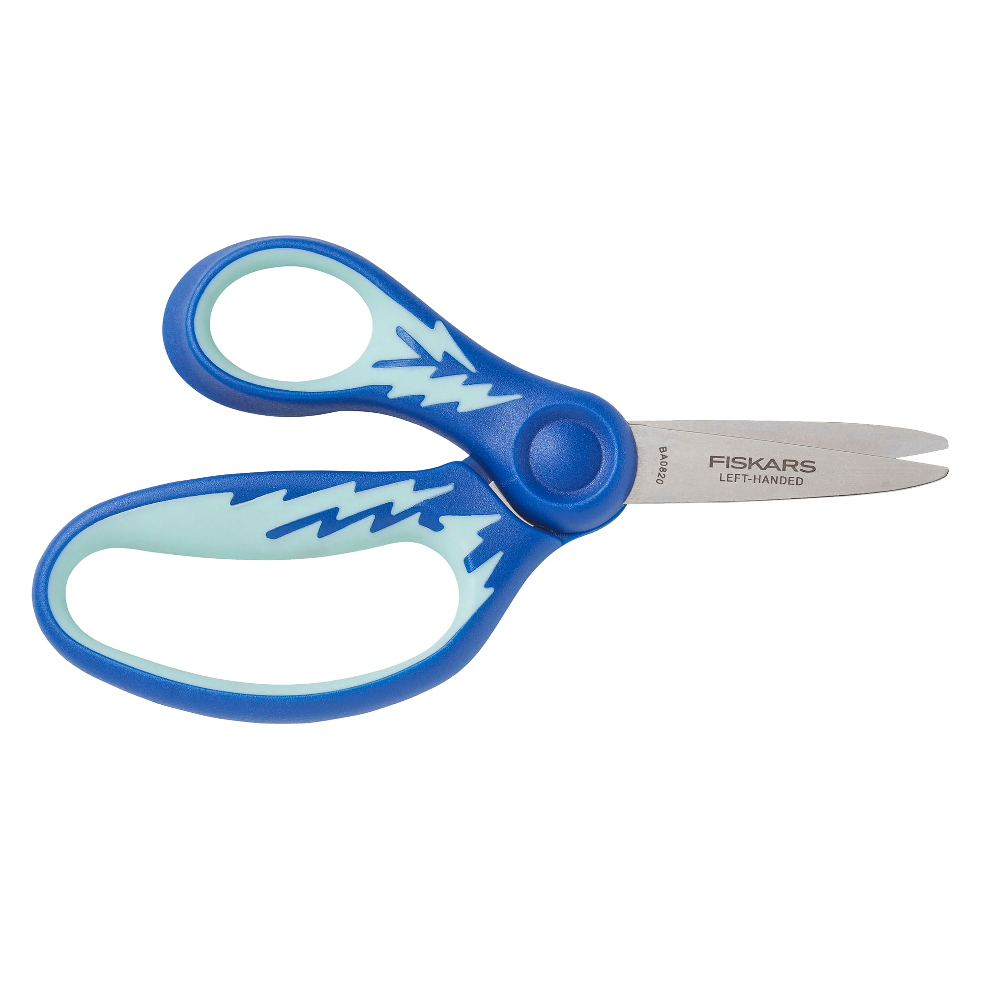 Lefty's Left Handed Scissors for Kids Ages 3-8 Blue - Blunt Tip Stainless  Steel Soft Grip - Back to School, Preschool Training, General Purpose 