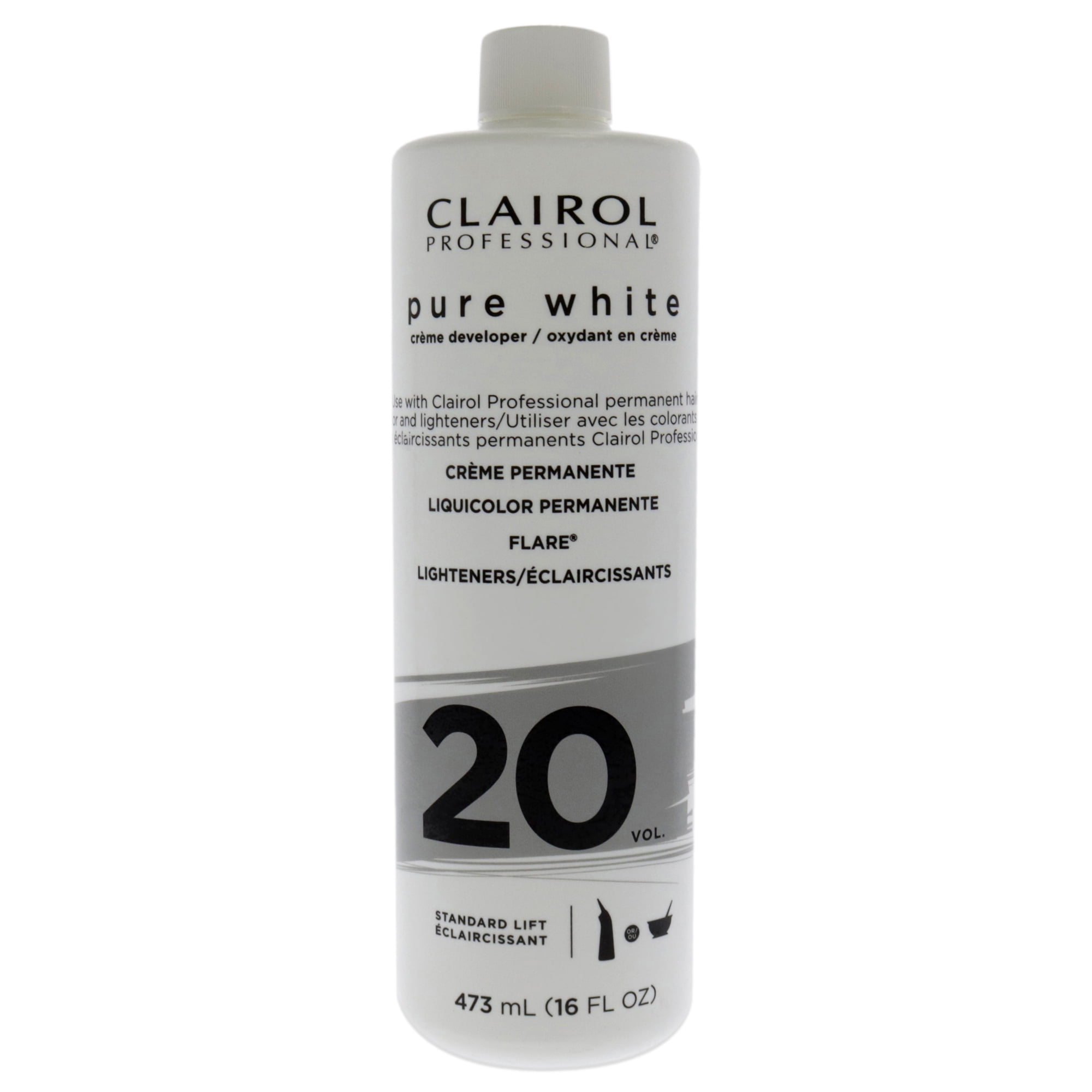 CLAIROL Pure White Creme Developer (16oz) CLAIROL Pure White Creme Developer (16oz)
