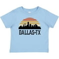thumbnail image 3 of Inktastic Dallas Texas Skyline Vintage Boys or Girls Baby T-Shirt, 3 of 5