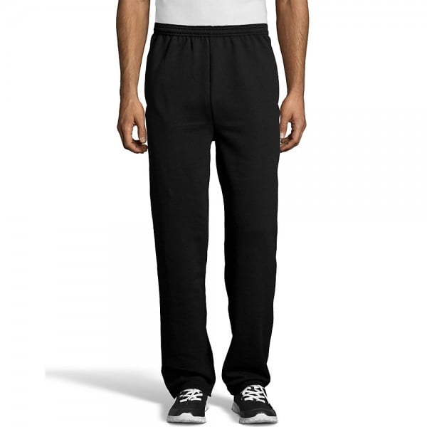 men's fleece sweatpants with zipper fly