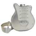 thumbnail image 1 of Bolso de mano pequeño con forma de guitarra, correa ajustable de PU de gran capacidad para mujeres y niñas, 1 of 6