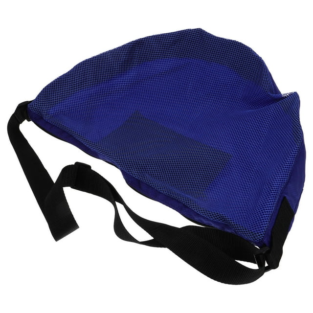 FONDOTIN Multi Functional Blue Basketball Bag for Soccer Volleyball with Portable Crossbody Design