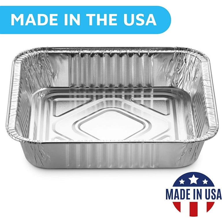 9x9 Aluminum Pans - Disposable Square Foil Baking Pans. Durable  Standard-size Tins For Cakes, Brownies And Casseroles - Temu