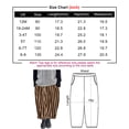 thumbnail image 5 of LZHGirlshop Uniform Pants for Boys Girls Casual Stripe Printed with Pocket Elastic Waist Sweatpants Trousers Pajama Pants,1PC Brown+1PC Green,6-7T, 5 of 8