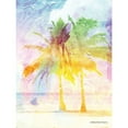 thumbnail image 3 of Bluebird Barn 15x18 Black Modern Framed Museum Art Print Titled - Bright Summer Palm Group II, 3 of 5