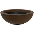thumbnail image 1 of Sunnydaze Weather-Resistant Polyresin Double-Walled Percival Outdoor Flower Pot Planter - 20.75" - Rust - 1 Planter, 1 of 10