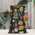 thumbnail image 5 of Naloa Teeth Drawstring Christmas Bags, 3D Xmas Gift Bags, Christmas Wrapping Bags, Xmas Goodie Bags, Treat Pouch Bags, Party Favor Bags-, 5 of 9