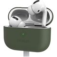 thumbnail image 3 of Slim Case for AirPods Pro by AmPm - Skin for Apple AirPods Pro Charging Case, Interchangeable Colors, Protective Cover Soft Skin, Compatible Wireless Charging - Army Green, 3 of 7