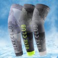 thumbnail image 2 of Manchons de Compression pour Coude Protection Solaire UV Manchons de Refroidissement pour Bras Hommes Sports de Plein Air Course Chauffe-Bras Noir Vert TG, 2 of 6