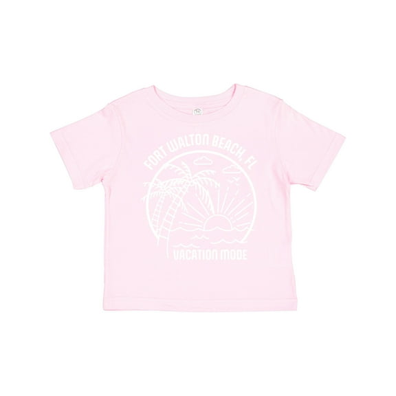 Inktastic Summer Vacation Mode Fort Walton Beach Florida Boys or Girls Toddler T-Shirt