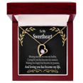 thumbnail image 1 of To My Girlfriend Loving You Forever Necklace w Message Card, 1 of 8