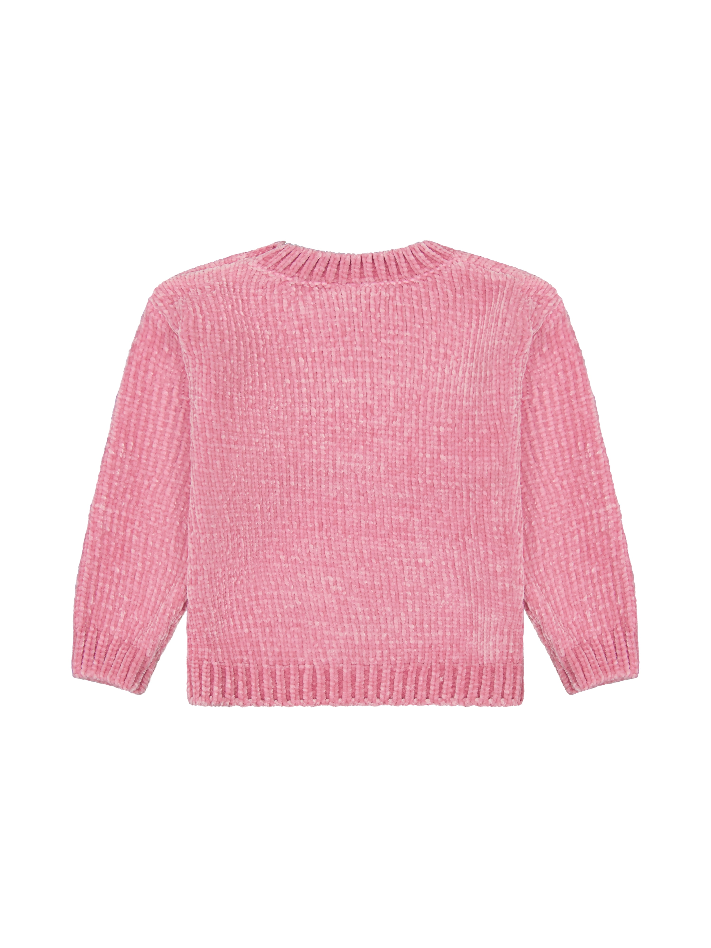 Strawberry Shortcake Toddler Girls Chenille Sweater, Sizes 12 Months - 5T