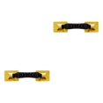 thumbnail image 2 of Ruiboury PVC Nylon Strap Armrest Grab Handle Inflatable Canoe Kayak for Yellow 31x7CM 2Set, 2 of 6