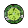 thumbnail image 3 of Baoblaze Golf Ball Marke Position Marker Round Bubble Level Golf Putting ead Yellow Green, 3 of 8