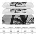thumbnail image 2 of HAHDAXIA Head Bedding Solid Comforter Set for All Seasons,3 Pieces(1 Comforter+2 Pillowcases),Soft Microfiber Bedding Set Twin(86"x70"), 2 of 7