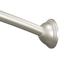 Moen DN2160BN Inspirations Curved Shower Rod, Brushed Nickel