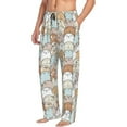 thumbnail image 2 of Xecao Lovely Bear Men's Straight Lounge Pajama Pants: The Ultimate in Comfortable Sleepwear, 2 of 9