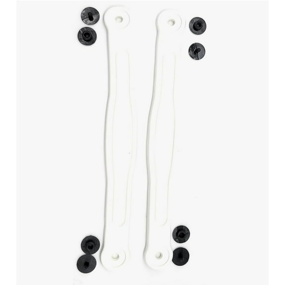 Snappy Straps for your Clogs  (white, 8.5 inches)