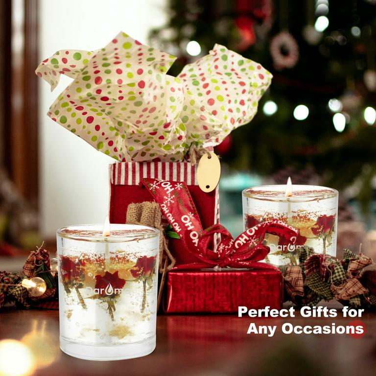 Christmas Candles,Funny Gifts for Christmas,Christmas Decor,Vanilla Scented  Candles (Christmas)