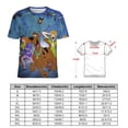 thumbnail image 2 of Scooby Doo Womens T-shirts Crewneck Shirts Blouse Short Sleeve Tee Shirts Girls Tops S, 2 of 8