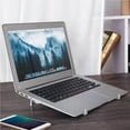 thumbnail image 4 of Support d'Ordinateur Portable de Bureau Ergonomique Pliable en Aluminium Réglable pour le Refroidissement d'Ordinateur Portable, 4 of 8