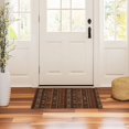 thumbnail image 3 of Yayeee Doormat for Inside 20"x32" Absorbent Low-Profile Washable Non-Slip Rubber Backed Entryway Rug, Brown Tribal Pattern, 3 of 8