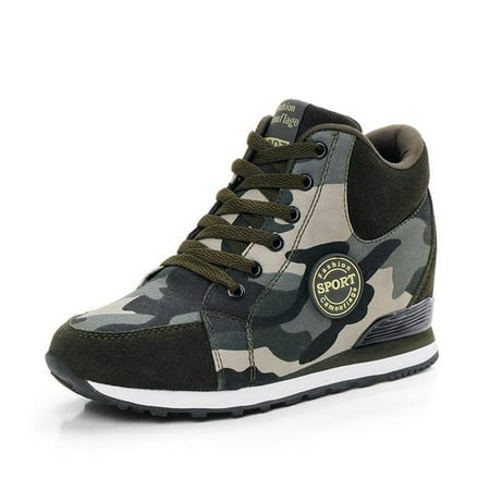 

women shoes 2022 fashion increased camouflage ladies shoes high top casual canvas women sneakers tenis feminino