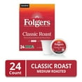 thumbnail image 3 of Folgers Classic Roast, Medium Roast Coffee, Keurig K Cup Pods, 24 Count Box, 3 of 12