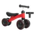 thumbnail image 2 of Bicicleta Infantil Sin Pedales De 4 Ruedas, Juguete Andador De Equilibrio Para Bebés De Aprendizaje Preescolar Rojo Para Niños De 1 A 6 Años Para Exteriores, 2 of 7
